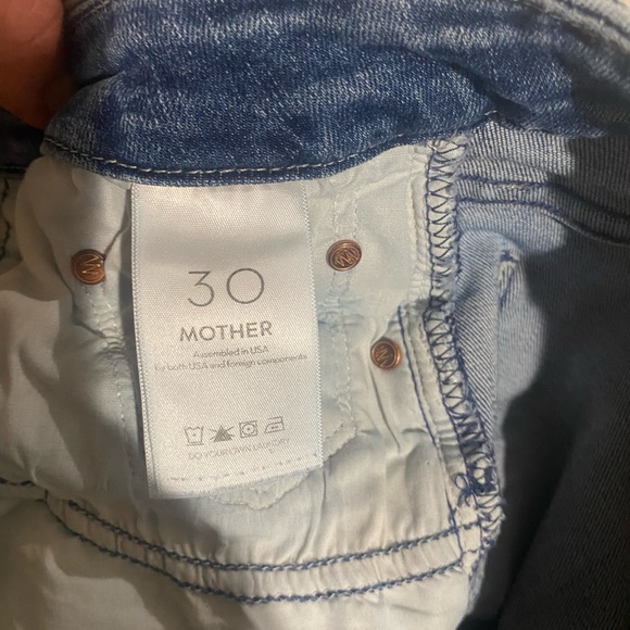 Mother Jeans, Size 30, The Looker Ankle (wash: We The Animal) - Picture 5 of 5